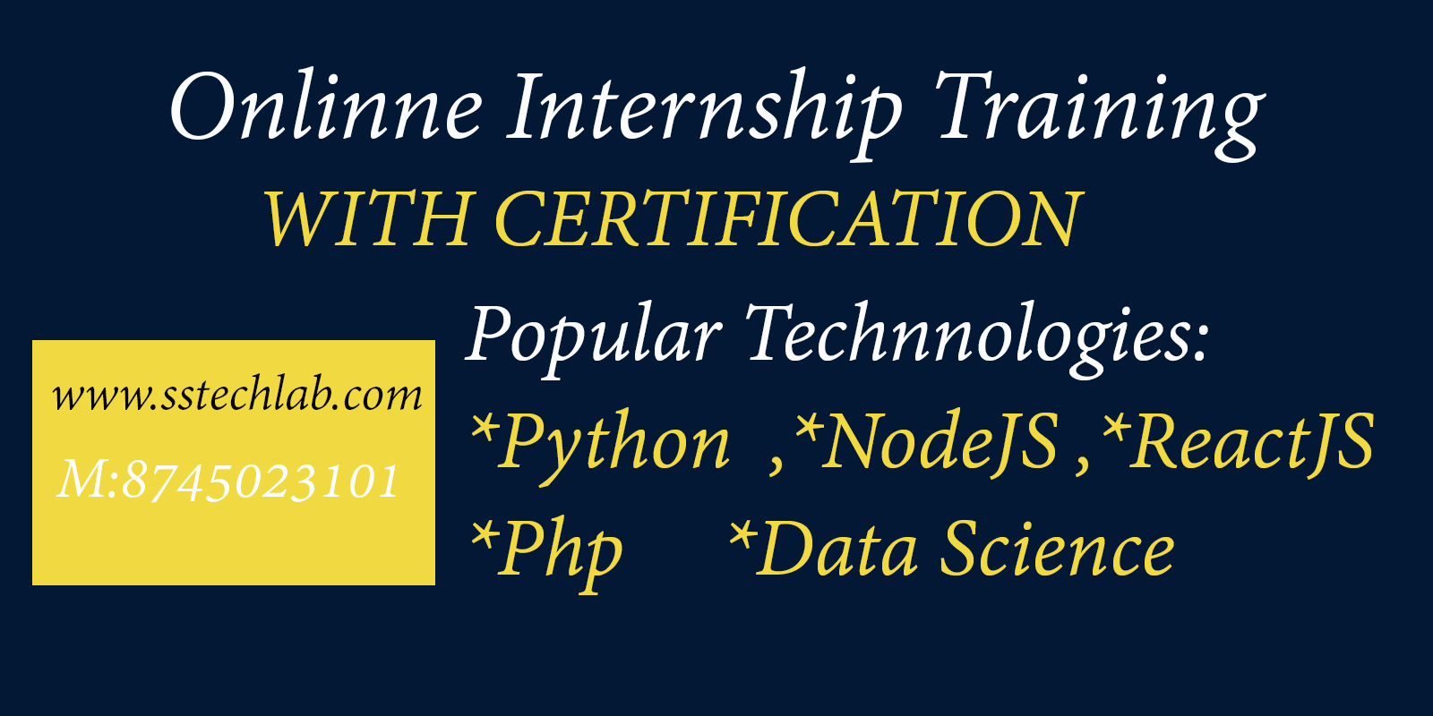 Best PHP Training Institute In Noida SS-TECH