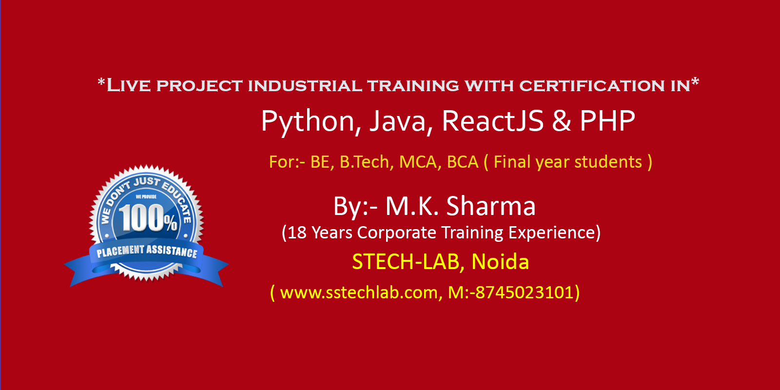 Best PHP Training In Noida SS-TECH